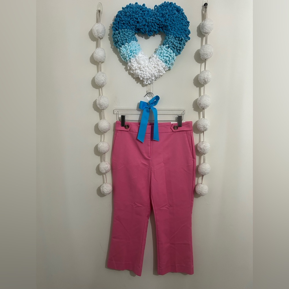 Ann Taylor The Kick Crop Flare Pants NWT!